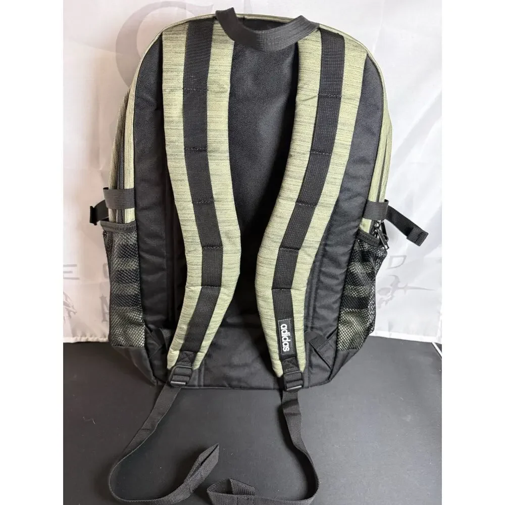 Adidas Core Advantage 4 Backpack Two Tone Tent Green/Black NWT MSRP $70